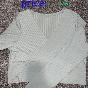 crop tops, tops, pants, shirts, etc..